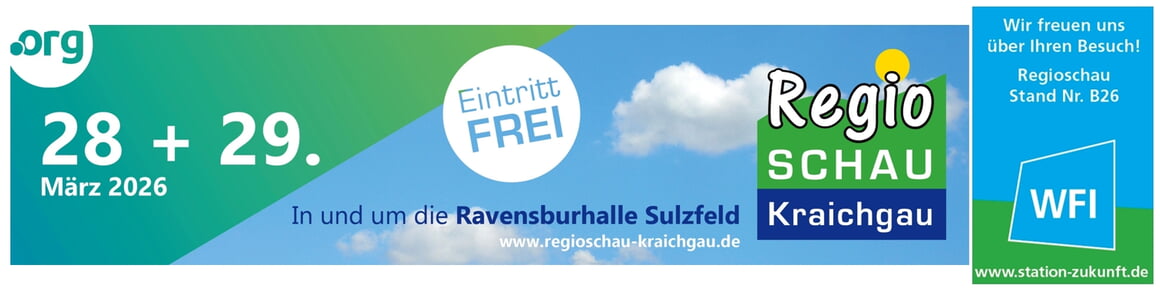 Banner, Logo, Regioschau, 2026, Werbung